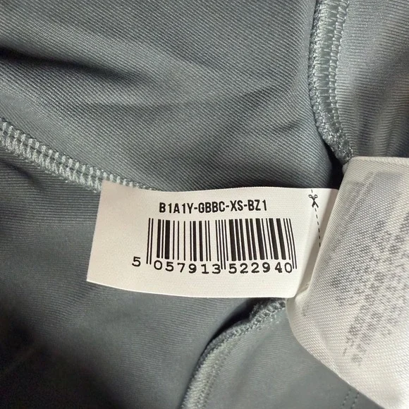 Gymshark Speed Training Leggings Womens XS Charcoal Grey Athleisure Seamless NEW - Picture 7 of 8